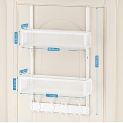Over The Door Organizer With Hooks