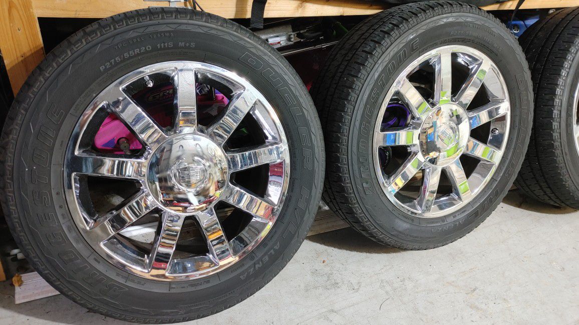 Cadillac Escalade Platinum 20"  OEM Wheels 6lug 