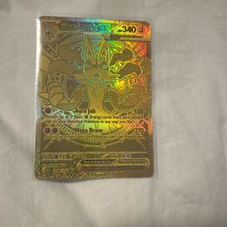 Mega Lucario Gold MHR