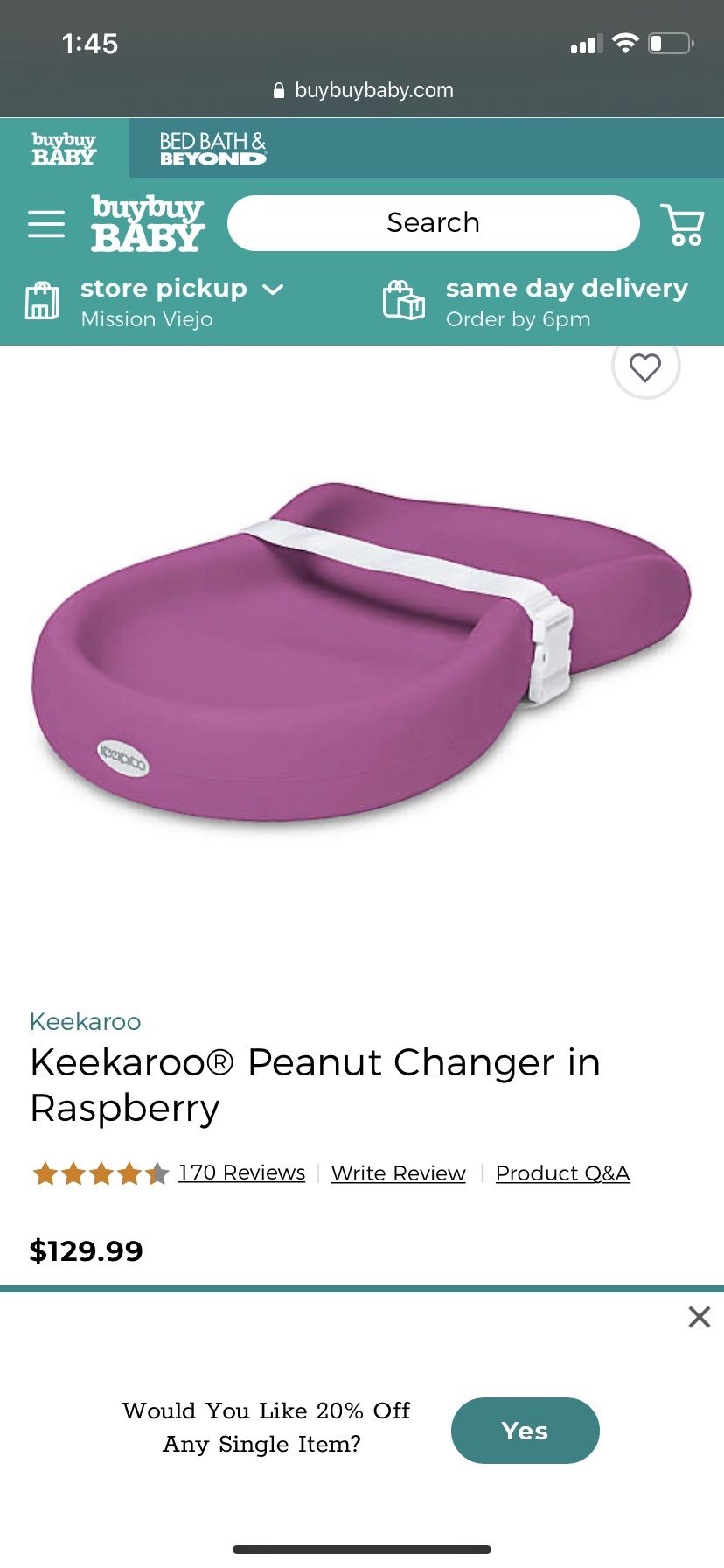 Keekaroo Peanut Changer