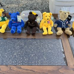 Sports Bears Collection Collectors $125 Firm