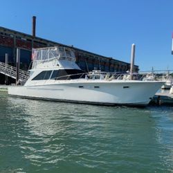 1976 PACEMAKER 48  SPORTFISH DIESEL 