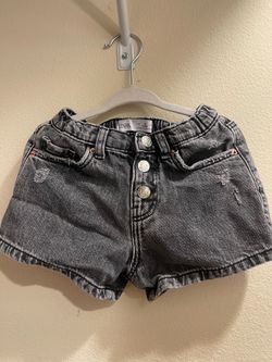 Zara Black Denim Shorts