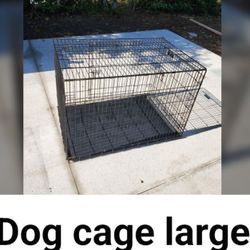 Large dog cage