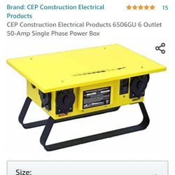 Construction Power Box