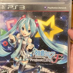 Project Diva F PS3