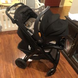 Chicco Bravo Primo Trio Travel System in Alto Stroller Car Seat
