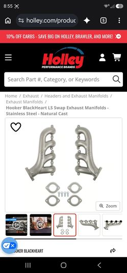 Hooker Blackheart LS Swap SS headers