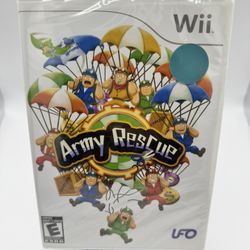 Nintendo Wii: Army Rescue NEW