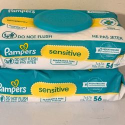 Pampers Wipes (both)