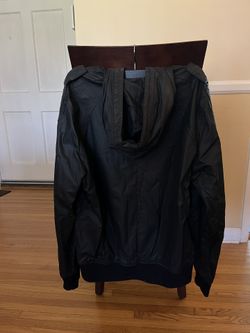 Black Hooded Jacket