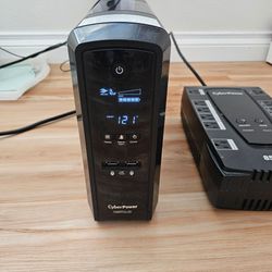 CyberPower UPS Battery Backups / Surge Protectors (1350VA Pure Sine & 850VA)