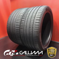 Set of 2 Tires LikeNEW Pirelli P-Zero (PZ4) Run Flat ★ 315/35R21 No Patch 94896