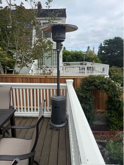 Outdoor heating lamps