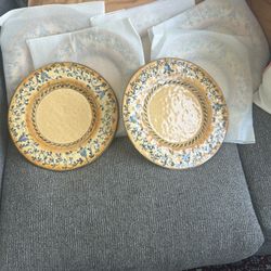 Francesca blu Plates
