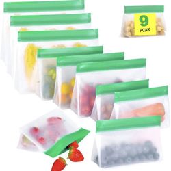 Reusable Food Container Storage Bags 