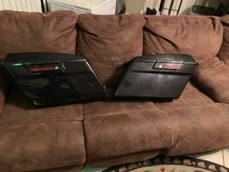Harley saddle bags.