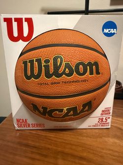 Wilson silver series  28.5" Rubber Basketball size intermediate