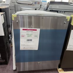 GE 24 in. Built-In Tall Tub Top Control Fingerprint Resistant Stainless Steel Di washer w/Sanitize, Dry Boost, 55 dBA