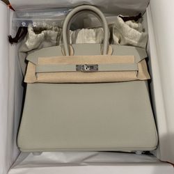 Hermès Birkin 25cm Togo Pearl 