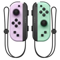 Switch Joy Con Controller (Matte Pink & Green)