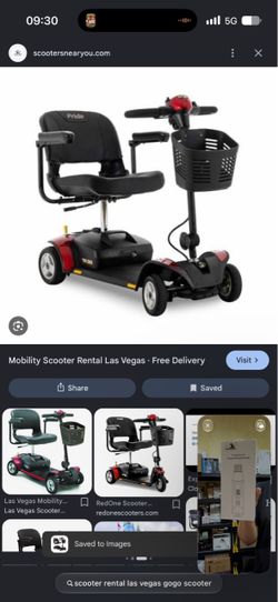 Pride Mobility 4-Wheel Electric Scooter