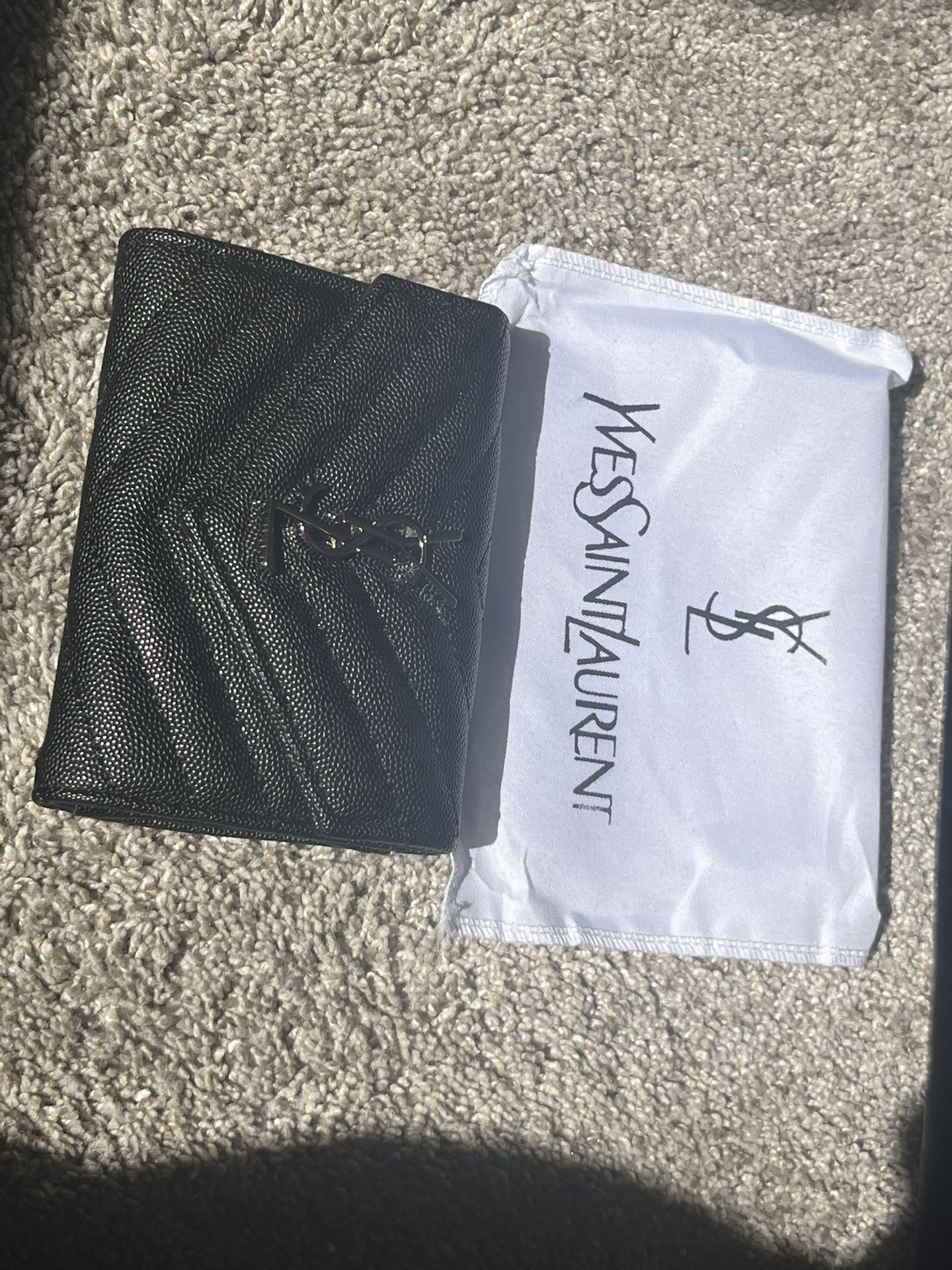 Black And Silver Wallet