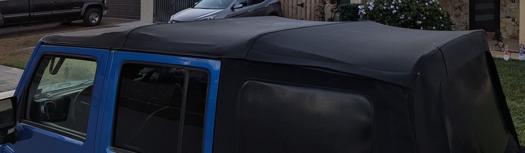 jku Soft Top Complete With Frame