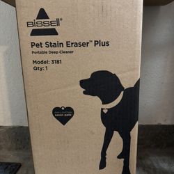 Bissell Pet Stain Eraser Plus Portable Deep Cleaner Carpet Hand Vacuum