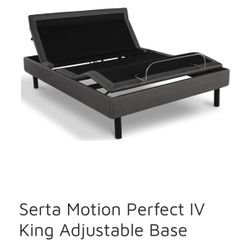 Furniture Serta Motion Perfect IV King Adjustable Base
