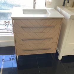 Royal Coco 30” Vanity Ready For Pickup