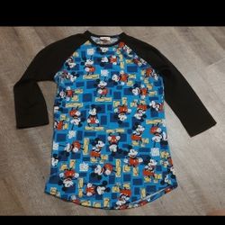 Size XXS LulaRoe Disney Mickey Mouse top 
