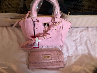 Juicy Couture Bag & Wallet Light Pink