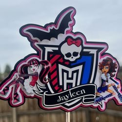 Monster High Cake Topper