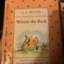 Winnie The Pooh Book 
