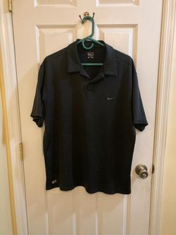 Nike Men’s Y2K Classic Black Vintage Polo