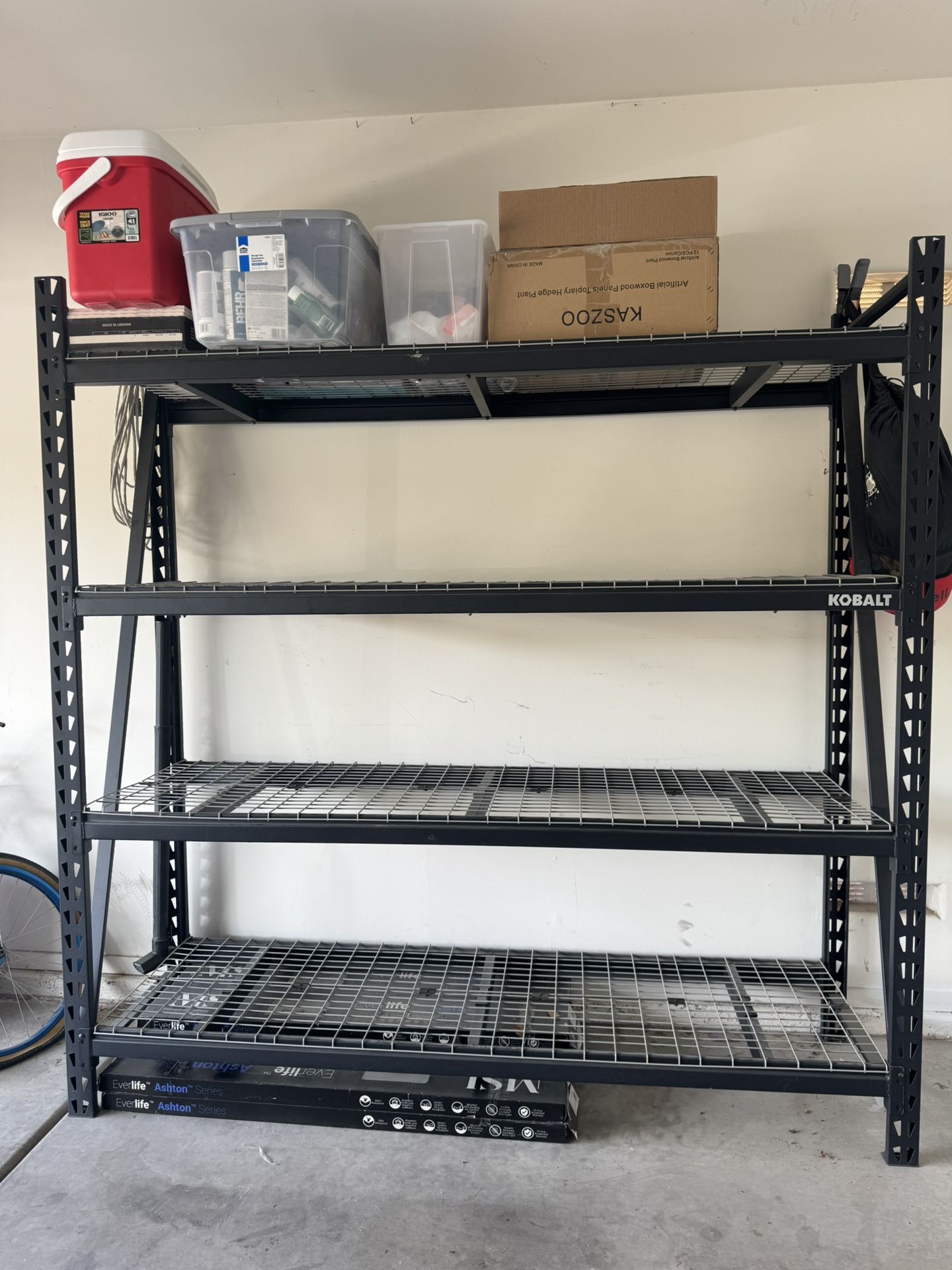 Kobalt Metal Shelving 84x84x24