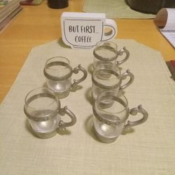 Vintage  1950's/1960's EXPRESSO/SHOT GLASSES     