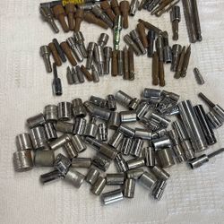 Misc. Drill Bits And Sockets