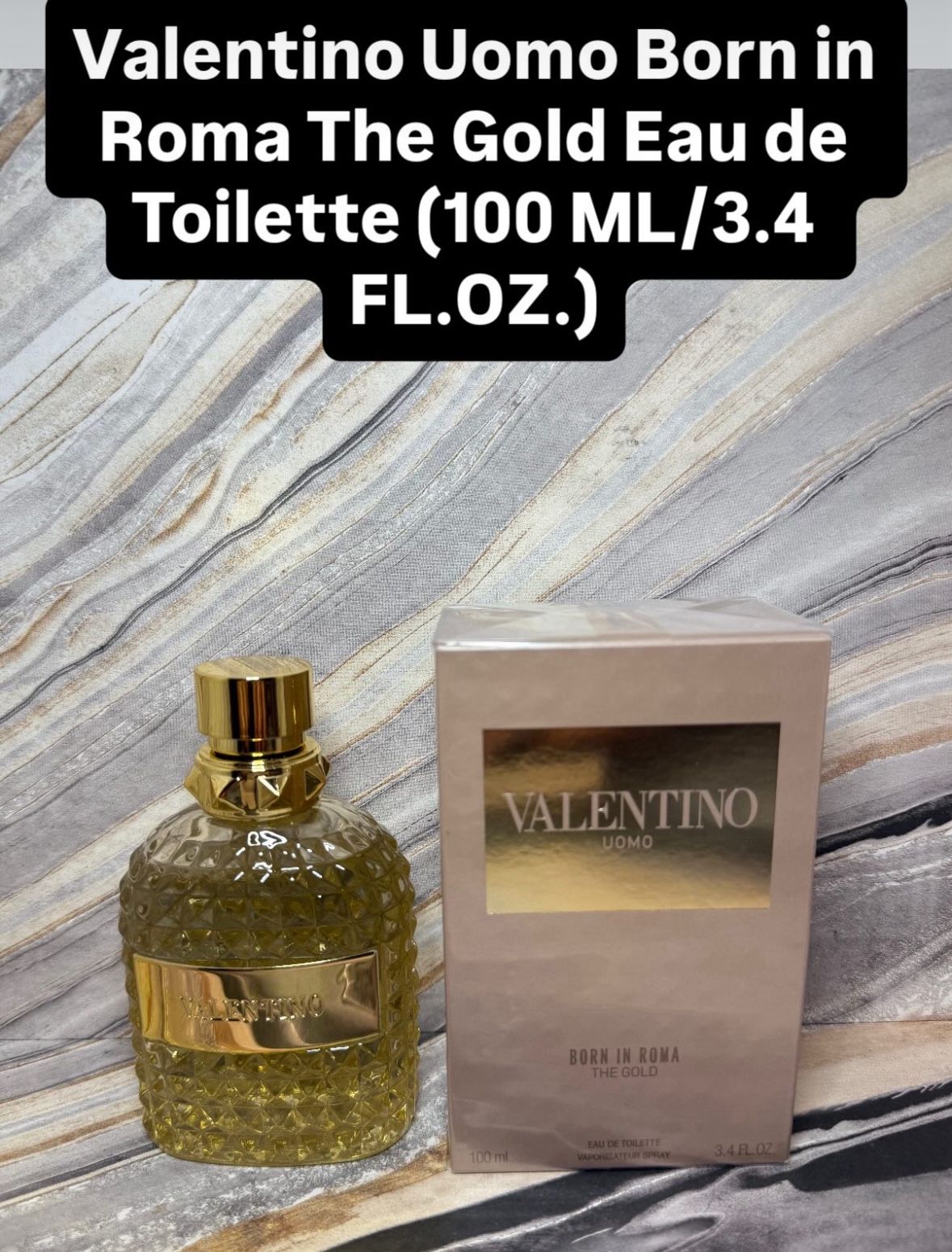 Valentino Uomo Born in Roma The Gold Eau de Toilette (100 ML/3.4 FL.OZ.)