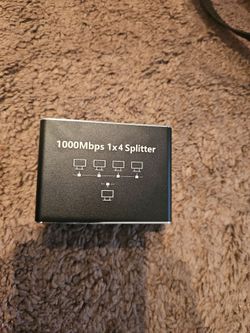 1000Mbps 1x4 Network Splitter