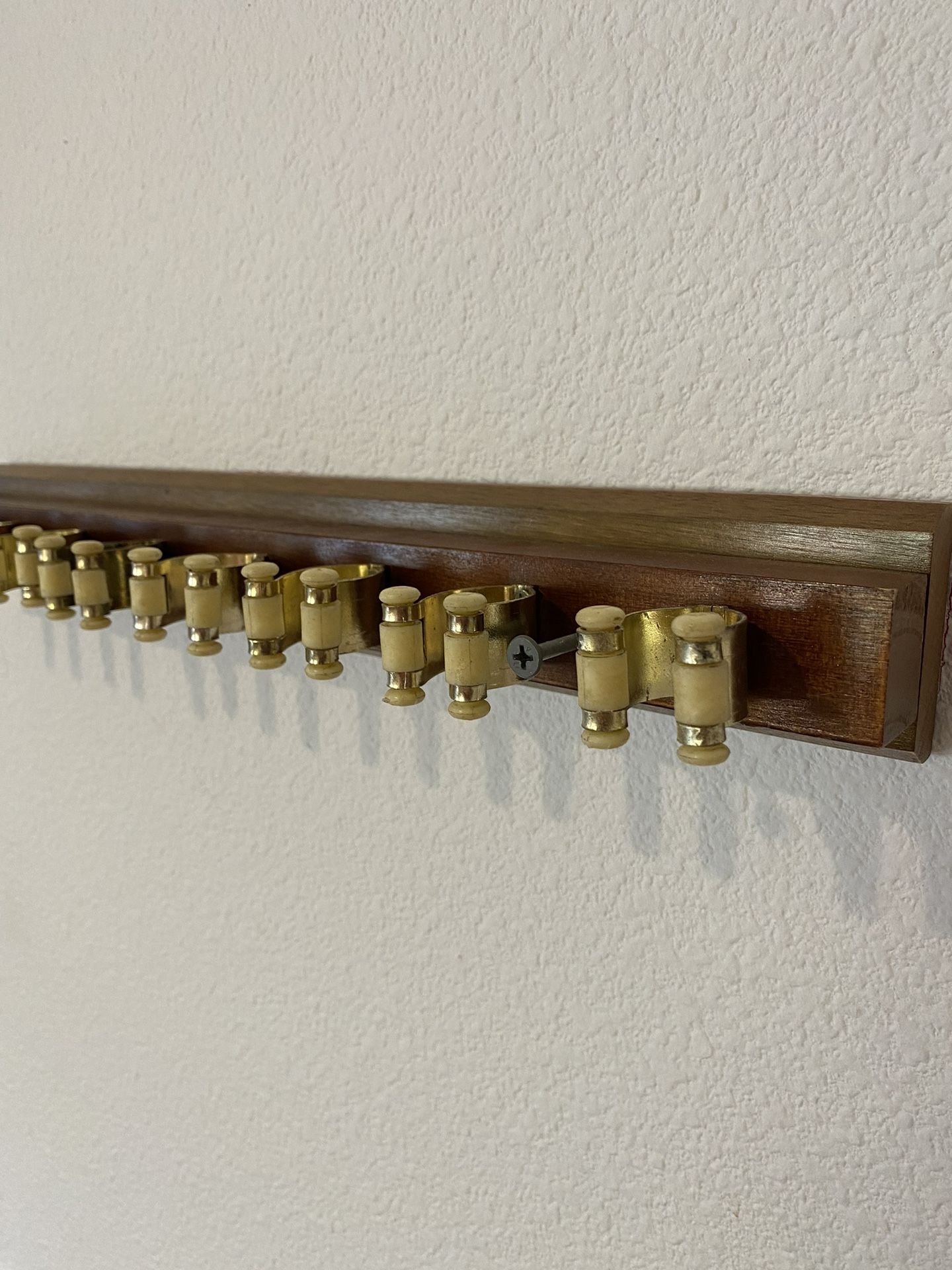 Vintage Pool Cue Rack