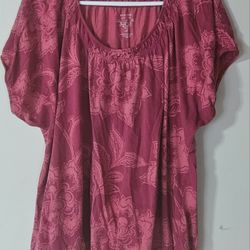 2X Sonoma Woman's Short Sleeve Shirt