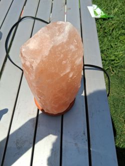 Handmade crystal lamp