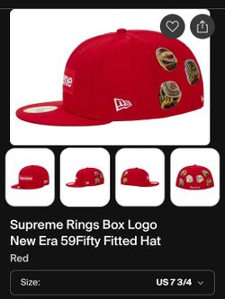 Supreme Rings Box Logo