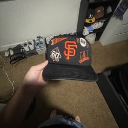 Mitchell And Ness Giants SnapBack For $15 Brand New
