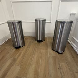 Trash Cans For All Three