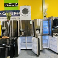 Washer Dryer Refrigerator Stove✅