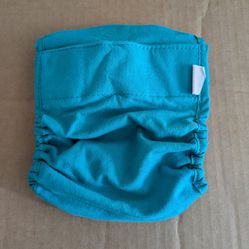 Pet Simple Solution Washable Male Dog Wrap Reusable Diaper For Male Dog Medium Blue