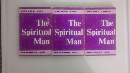 Vintage 1968 Watchman Nee The Spiritual Man 3-Volume Book Set